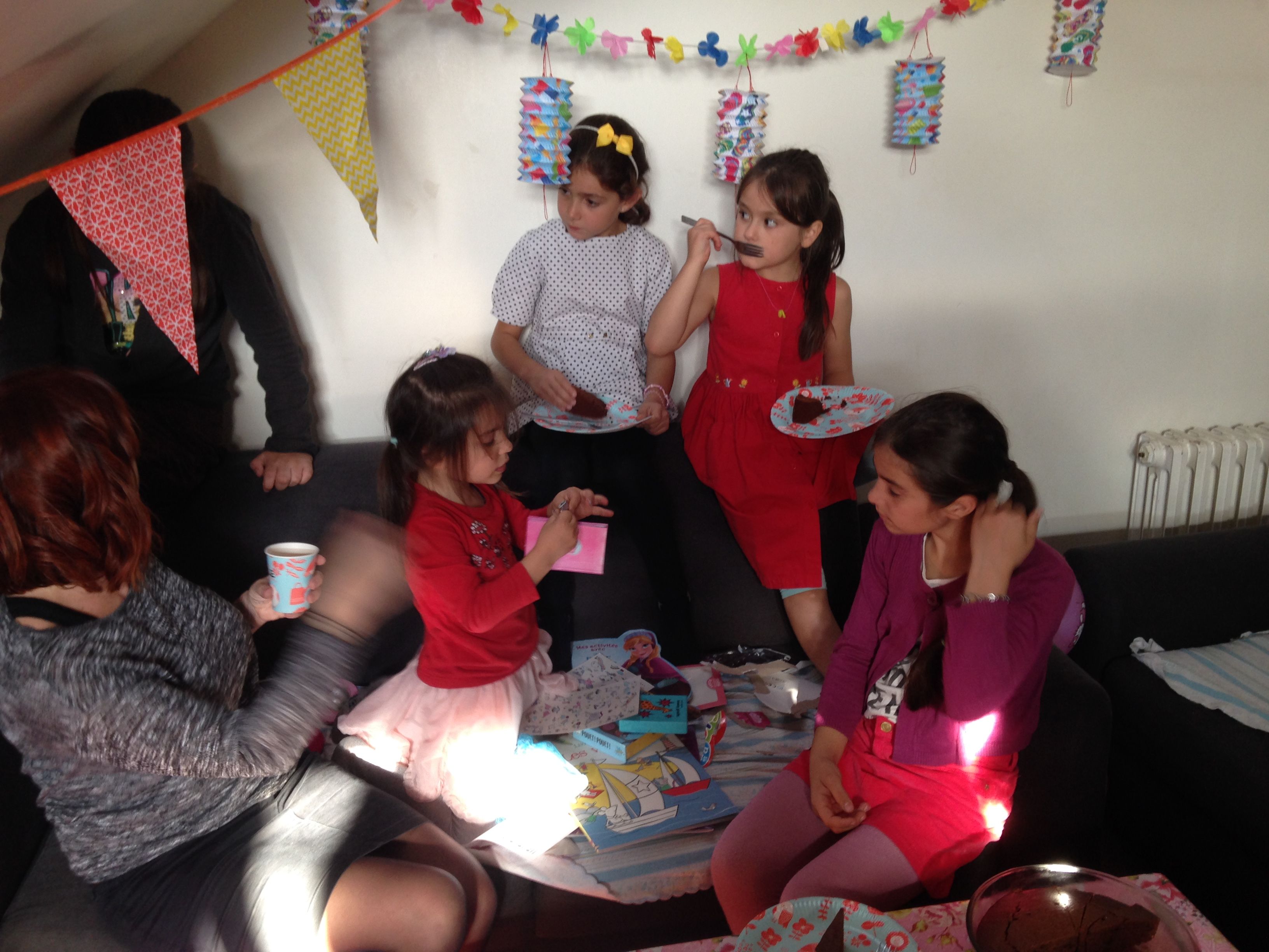 Eliana fête ses 5 ans avec ses copines